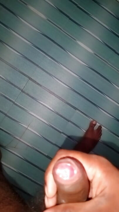 Masturbation with two hole dick