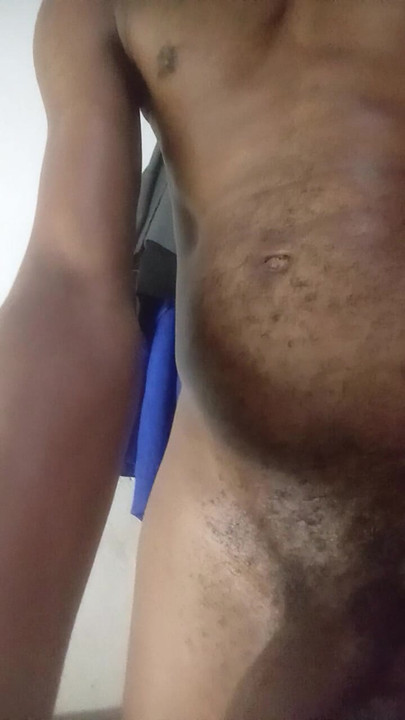 Black skinny long hard cock