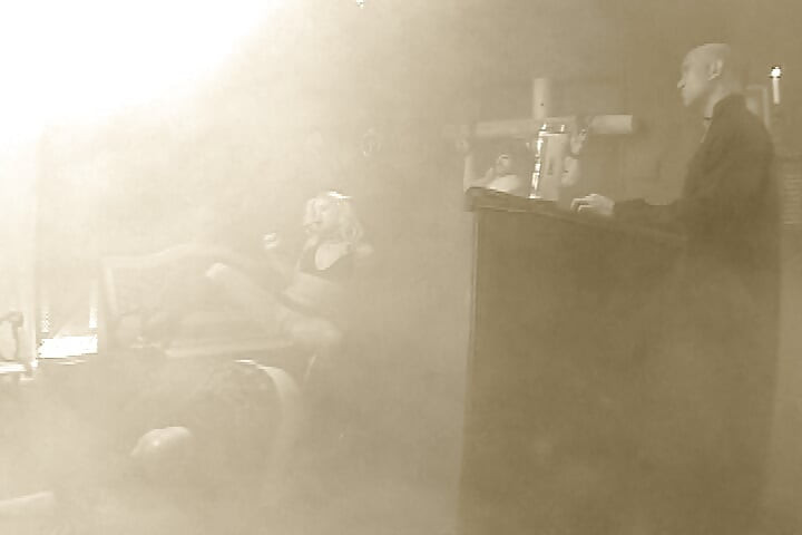 Wild BDSM Session in Church