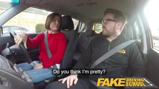 Fake Driving School Jealous learner wants hard fucking