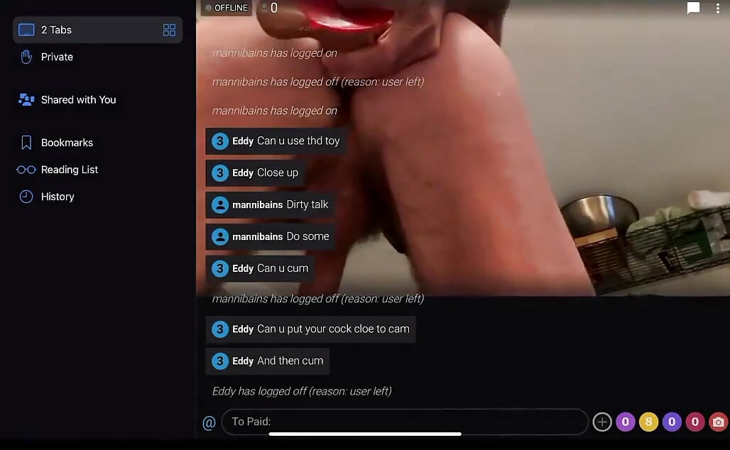 Quick Dildo Scene
