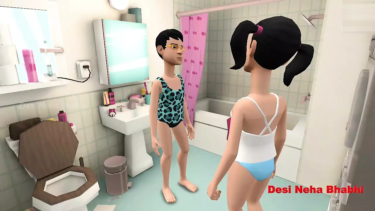 我的继妹想要在我们一个人在家的时候做爱 - 印地语色情