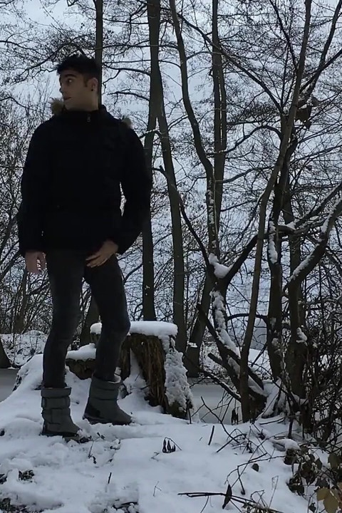 Cold Lake Jerking off