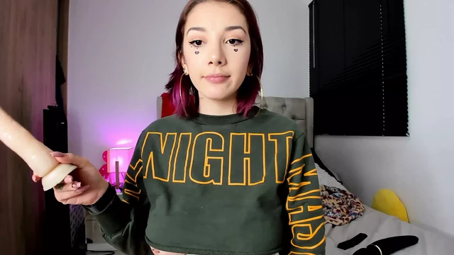 I would only suck you if you are as big as my dildo