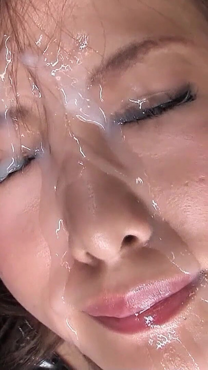 Memorable moment from "Massive Uncensored Bukkake Orgy for Japanese Teen Nin Renzoku"