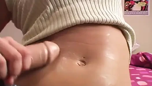 Solo Dream Babes Cream on My Tummy