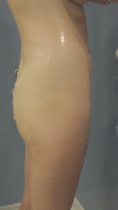 My Step Dad Watches Me Shave My Hairy Pussy In The Shower | Clip 1