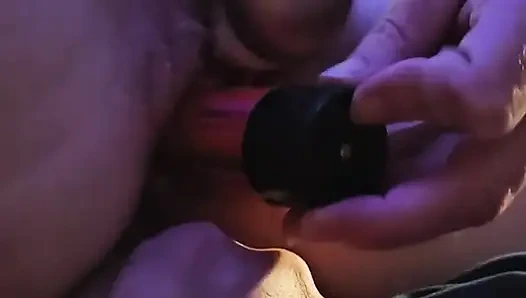 Wet Pussy Dildo Fuck, cumming wife slut whore