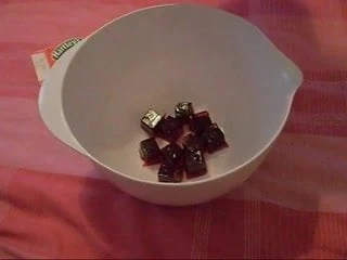 Cum on food - making & eating semen jello (Requests welcome)