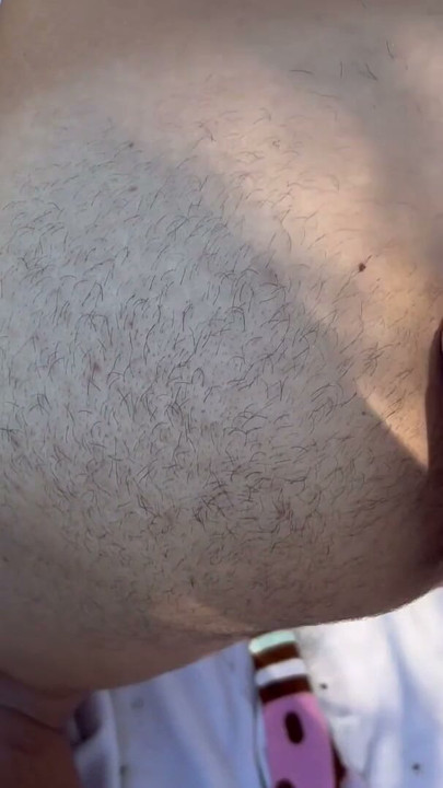 I went for a run in the fields and ended up getting caught, used, and fucked by a creeper who was watching me | Clip 1