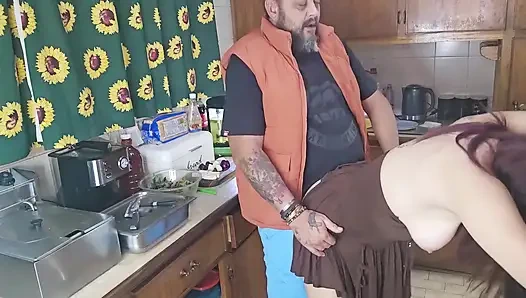 Quickie Kitchen Fuck