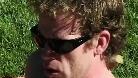 Interracial Anal Urlaub im Freien