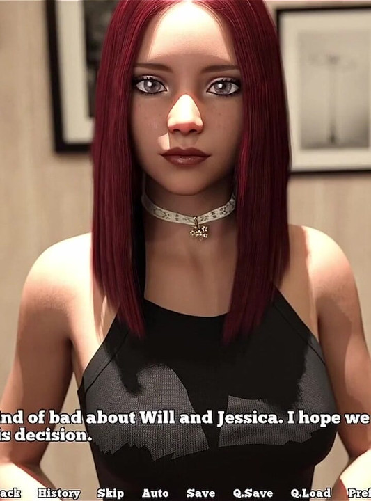Law College - Horny Busty Red Head Is My College Roommate - 3D Porn Games