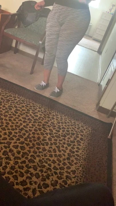 Thick bbw granny cameltoe