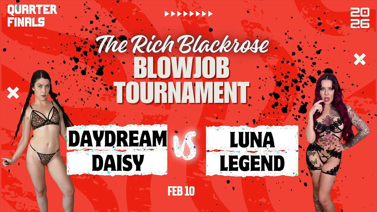 Kahden tytön suihinottokilpailu Luna Legend vs Daydream Daisy