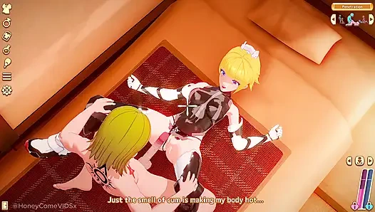 Honeycome - sexbot yang terobsesi - custom girl - tanpa sensor