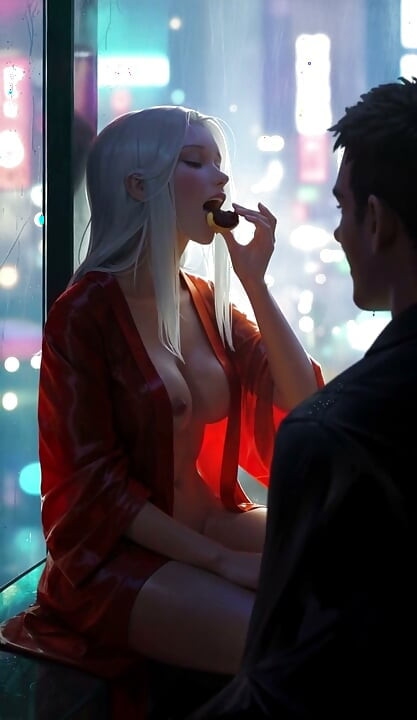 Virtual AI Kink presents: Beauty in a Raining Night