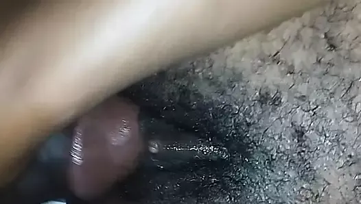 Highly Wet Bushy Pussy Gives The Best Feelings As She Gets A BBC Intense Sex