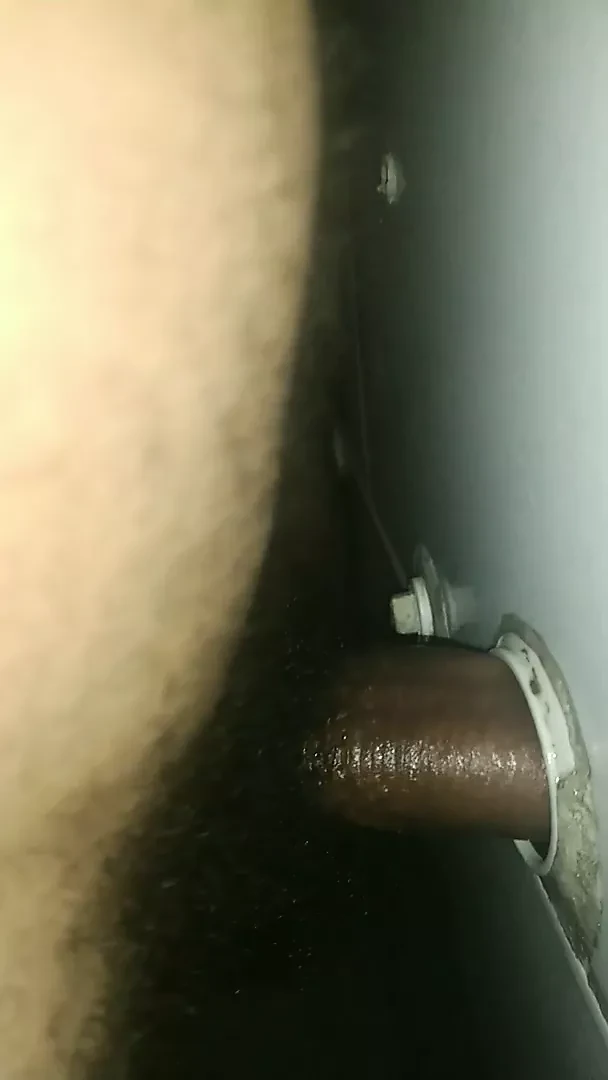 Fucking the pvc pipe from the wall