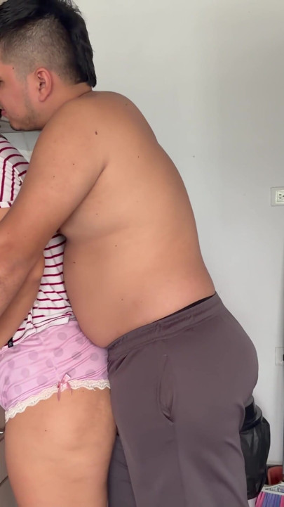 My stepmom tricked me into cumming in her | Clip 1