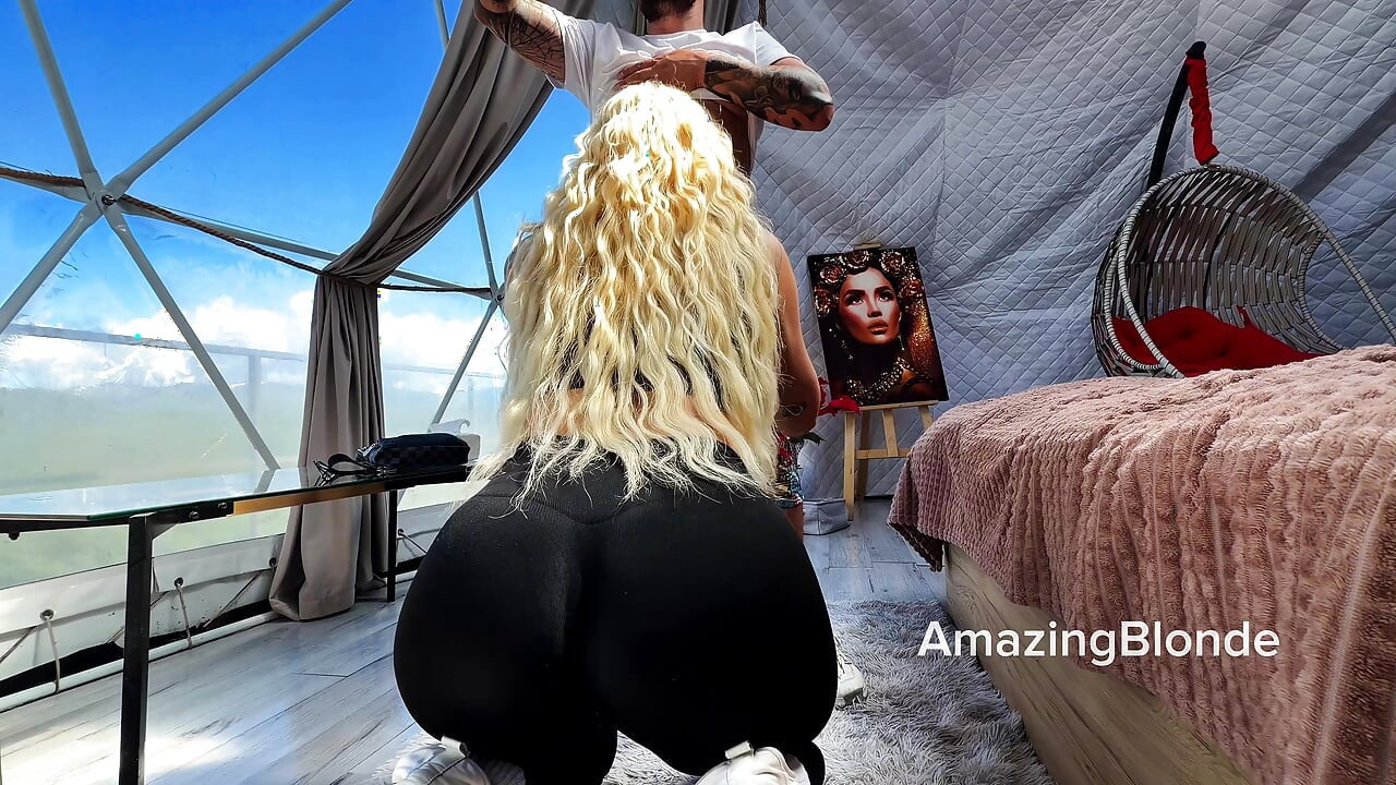 Met a guy in a mountain dome hotel and gave him a blowjob