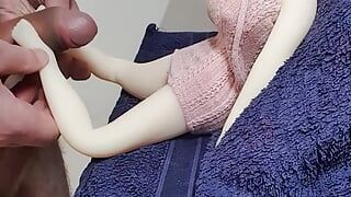 c3 - mini sex doll has a crazy urge to milk my cock