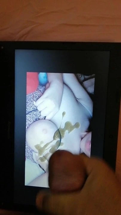 Cum tribute for Russian whore Luna