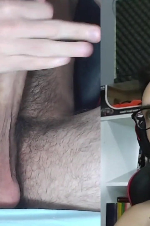 Masturbating Big Penis 4 Minutes, Look at the Face of Pleasure