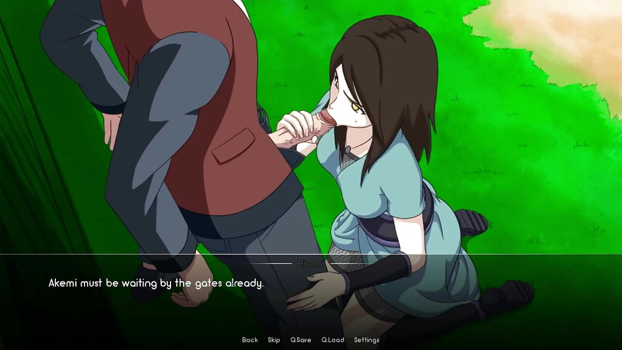 Naruto Hentai - Naruto Trainer v0.17.2 Part 82 Outside Blowjob by Loveskysan69