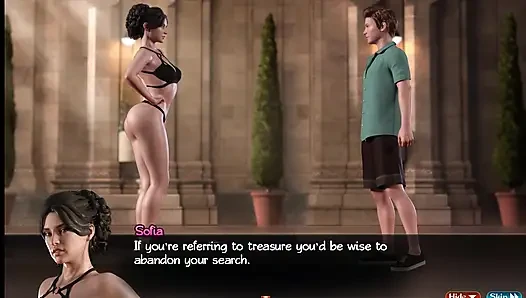 Treasure of Nadia - 30&31 - gameplay - roleplay - tattoo milf gets fucked