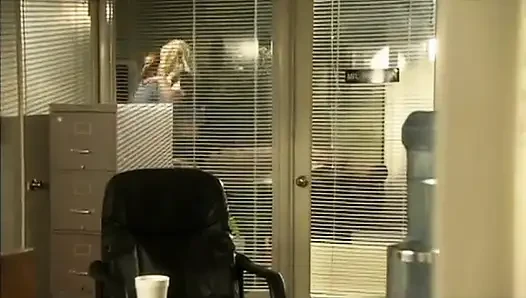 Randy secretary plays master and servant