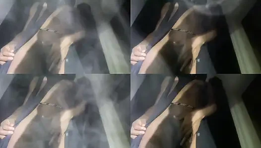 Homemade Amateur slim thick African Ebony Teen Teasing Fat wet Pussy POV Dance