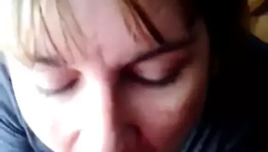 Wife facial in front of window!