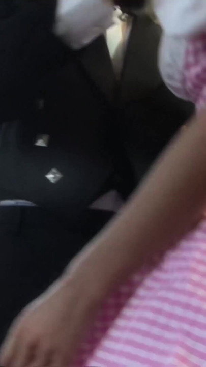 Cute blonde girl having some fun with an old dude | Clip 1