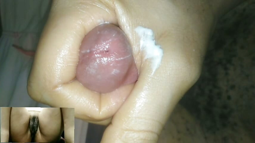 Masturbating in the bathroom