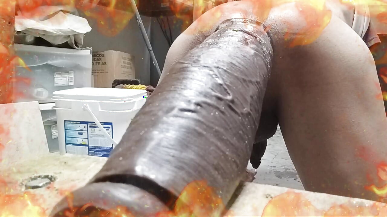 Enorme Polla Negra Destroza Al Gloton