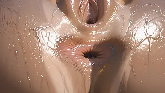 Vulva in the Night Forest