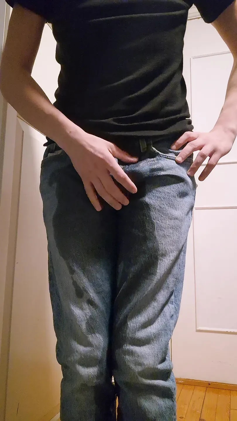 Deixando ir em jeans