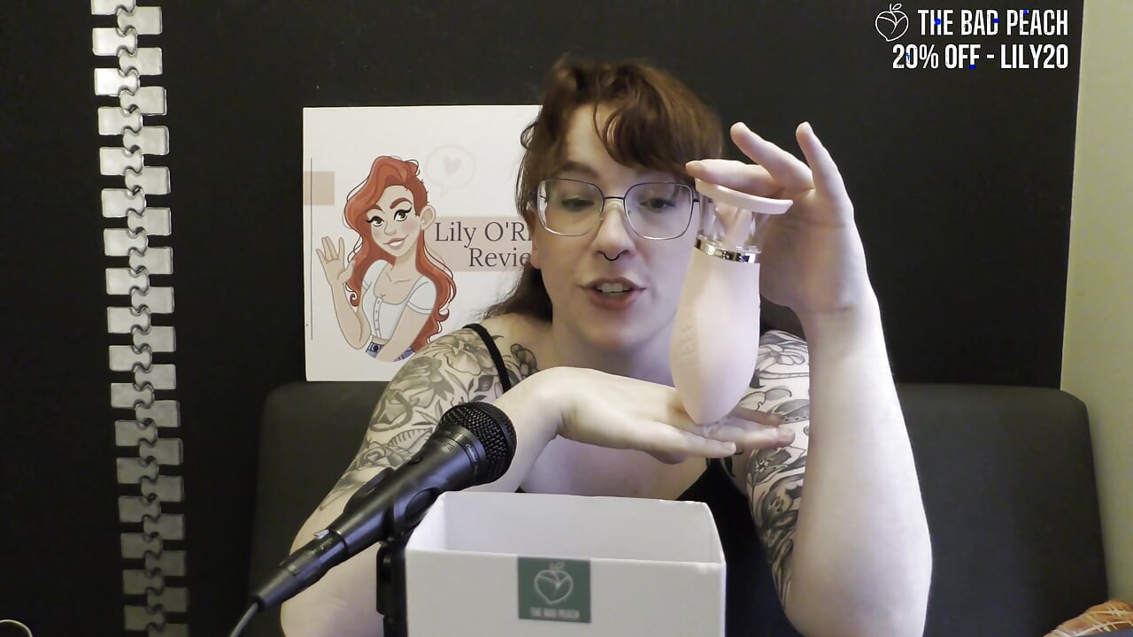 Nsfw revisión del vibrador lamiendo miel pistil del durazno malo