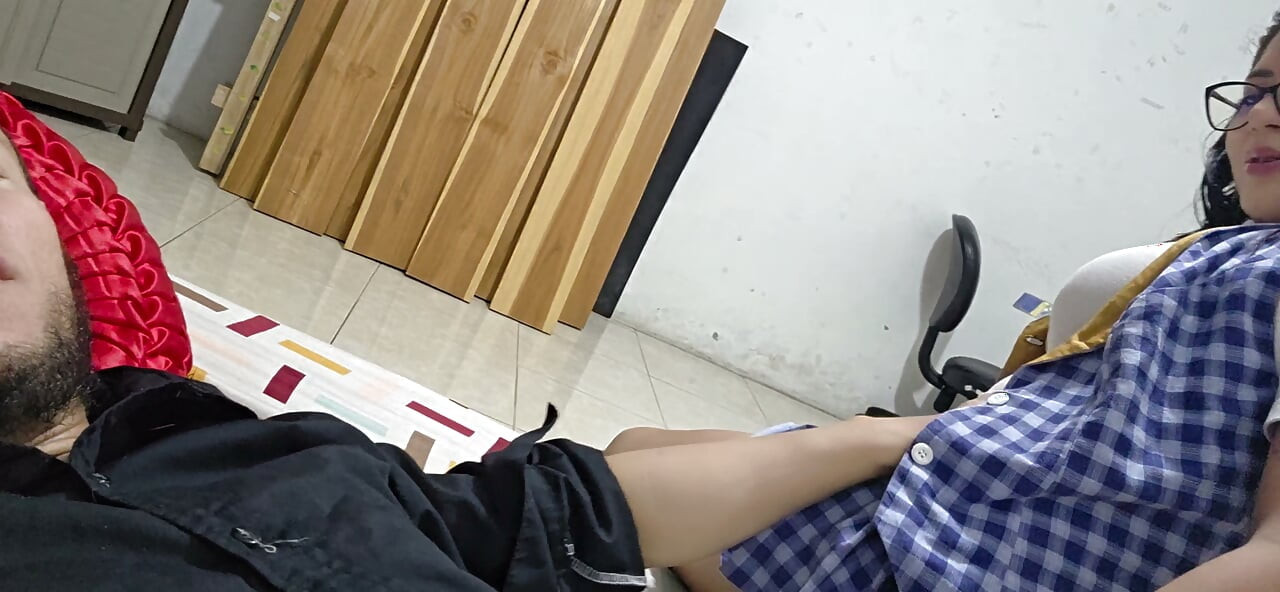 A horny Latina enters my house looking for me to make her wet between her legs.