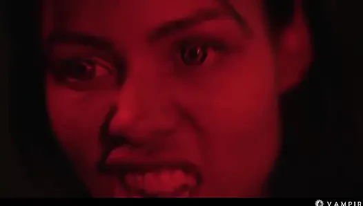 Ebony Vampire Seduces Female Mistress - Lesbian Hardcore Fantasy