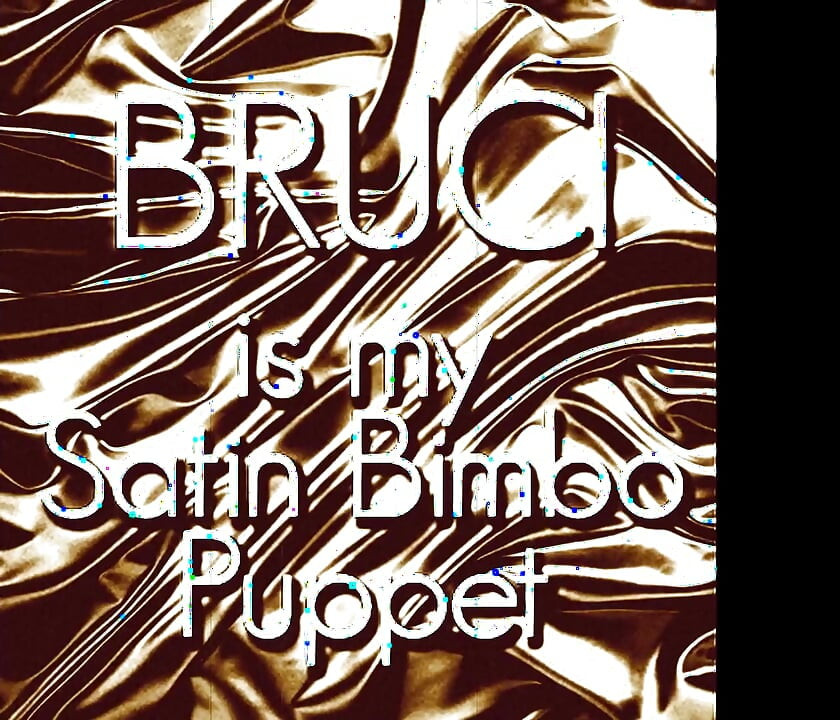 Audio uniquement - Bruci est ma marionnette de salope en satin