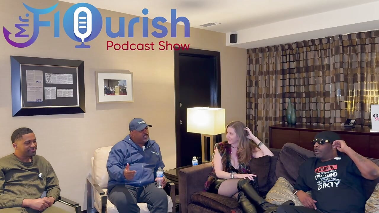 Mrflourish Подкаст вечерний роман в Далласе с Mrmajic, Shante Spice и Darren Blaze