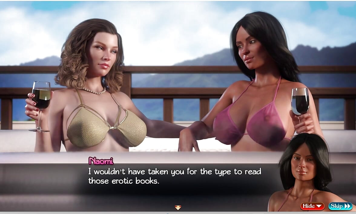Treasure of Nadia - 35&36 - oyun - rol yapma - rahibenin yüzüne oturma ve lezbiyen orta yaşlı seksi kadın