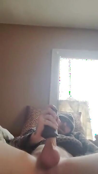 White Boy Cumming Hard After 2 Days of No Release