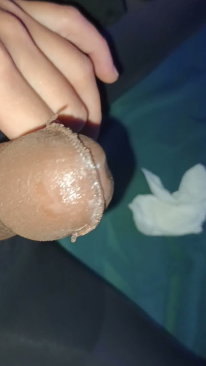 Cumming inside high spandex tights | Clip 3