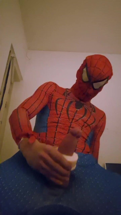 Awek Belanda Spiderman melancap