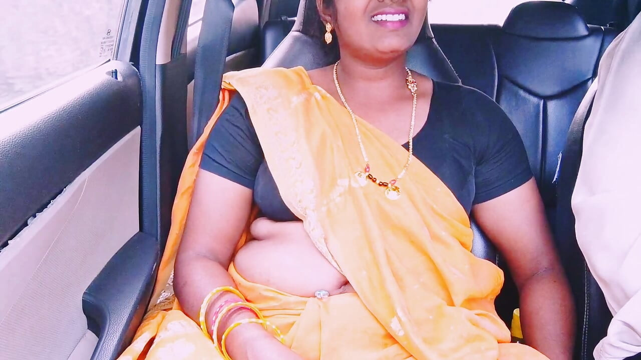 Villege mucama sexo en el coche, telugu habla sucio