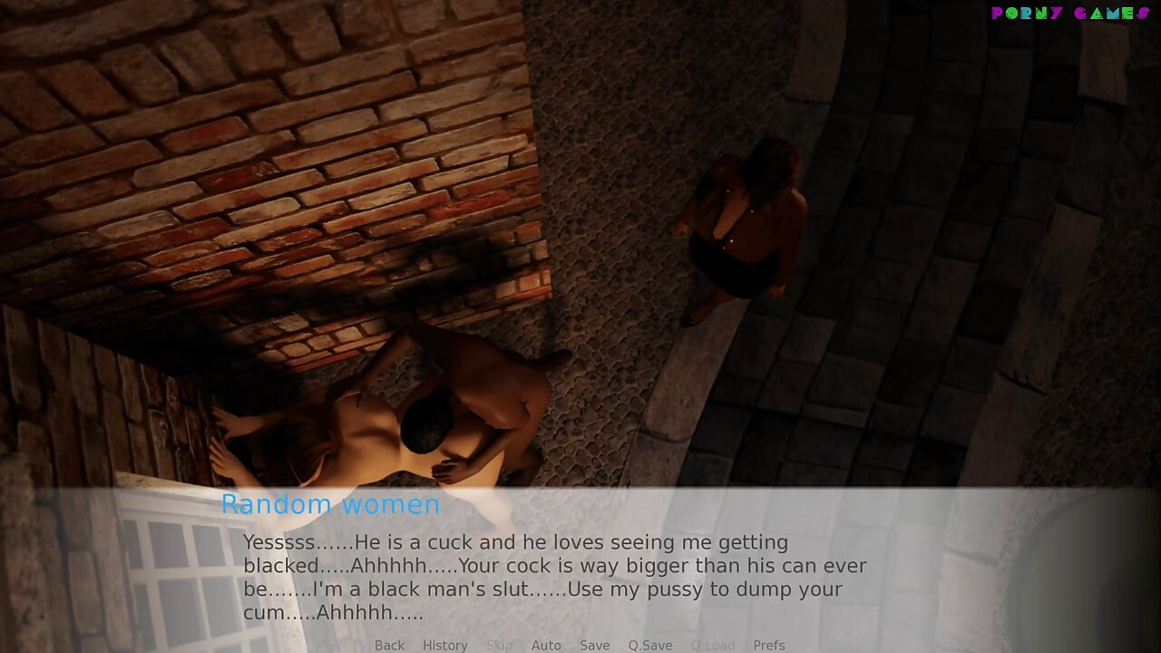 Natasha Naughty Wife by Archimedescompany - BBC Sex on the Alley, Showing Some Skin to Win a Deal 3