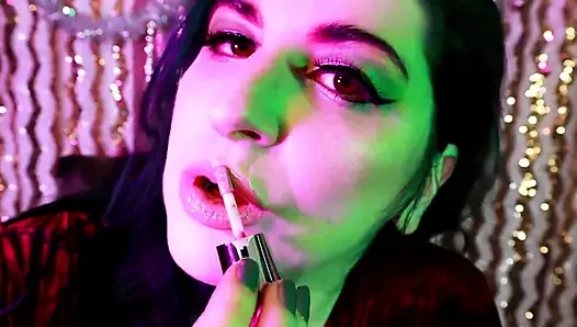 100 Lipglos Katmanı Asmr